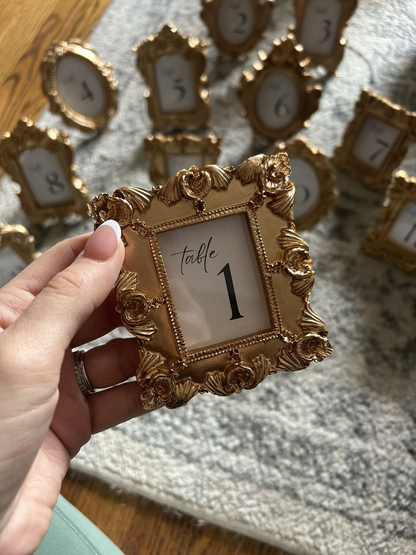 Wedding Table Numbers