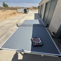 New Ping Pong Table 