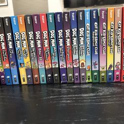 Dog Man and Cat Kid Comic Club books