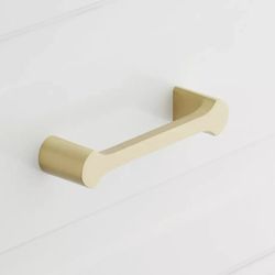 SIGNATURE HARDWARE 6-1/4¨STACIA BRASS DRAWER PULL SATIN BRASS