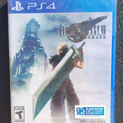 Final Fantasy VII Remake - PS4 Game - New Not-Opened Still Sealed - See Photos