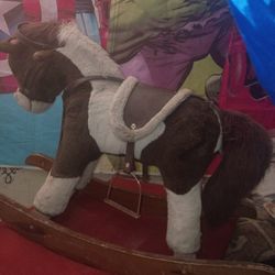 Vintage '90s Rocking Horse