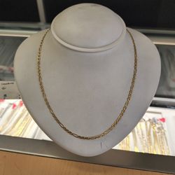 14k Gold Necklace 7.6 Grams 22 Long Layaway Available 10%dwon If You Interested Please Make Sure You Ask For Maribel Thank 