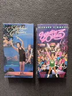 Richard Simmons workout tapes x 2