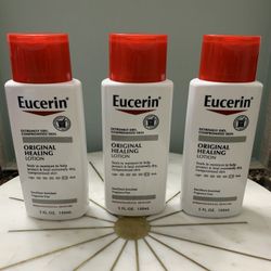 Eucerin Original Healing Lotion. 5 FL. OZ. 150mL / $10 For All /. $10 Por Todas