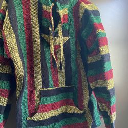 Sweater Mexican Poncho Jerga Warm 