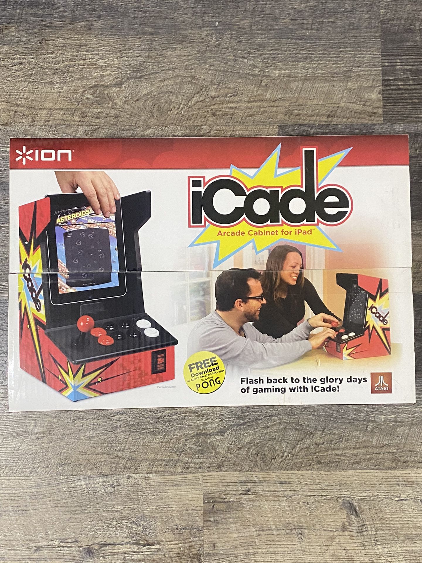 Ion Icade Table Top Arcade Joystick Controller For iPad