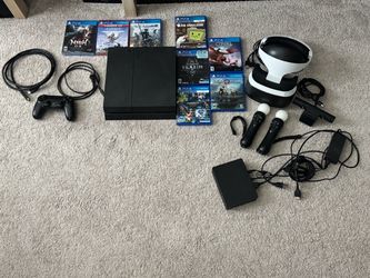 PS4 + PSVR and 8 Games