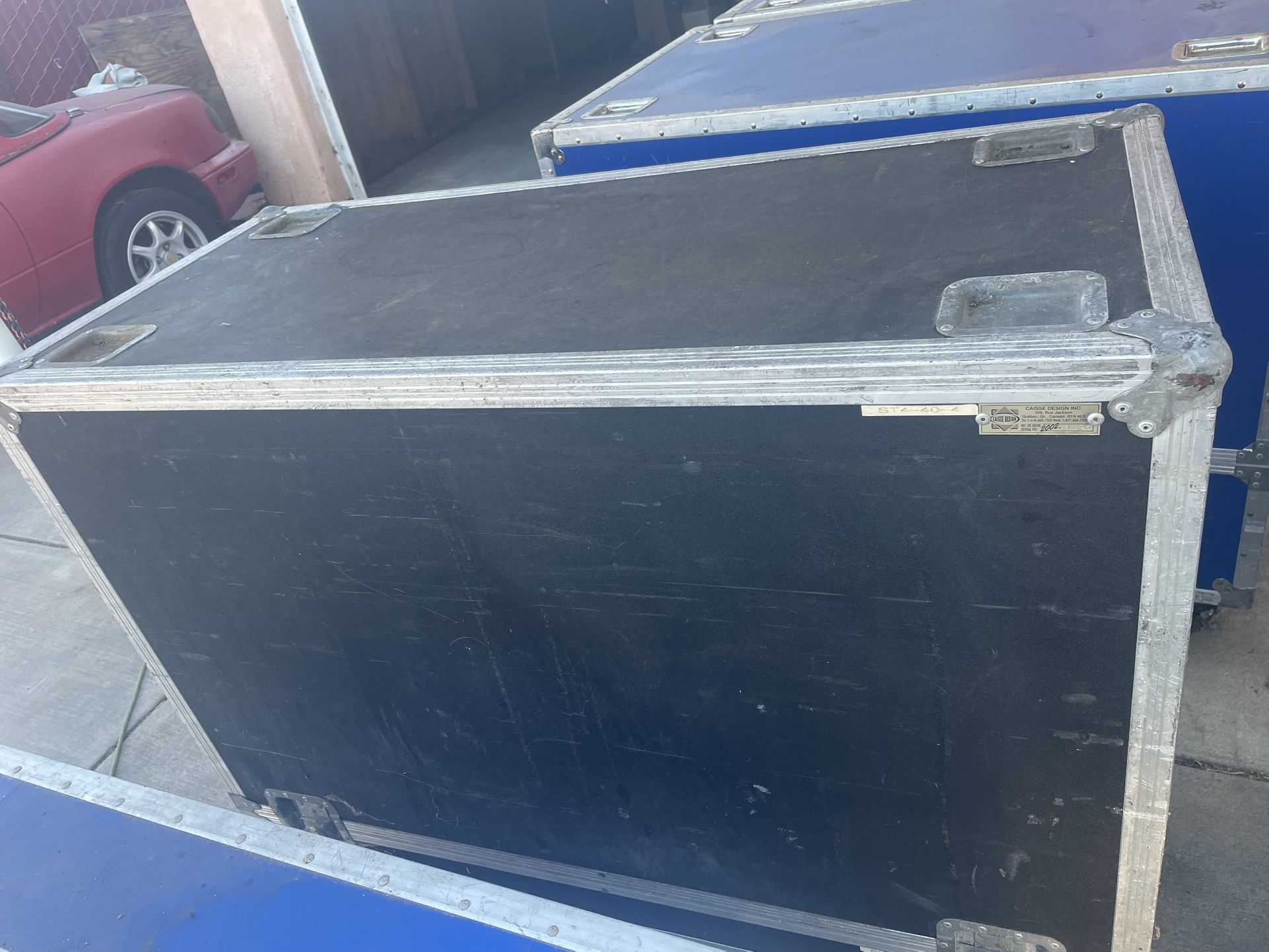 Caisse Design Touring Audio Light Transport Speaker Case