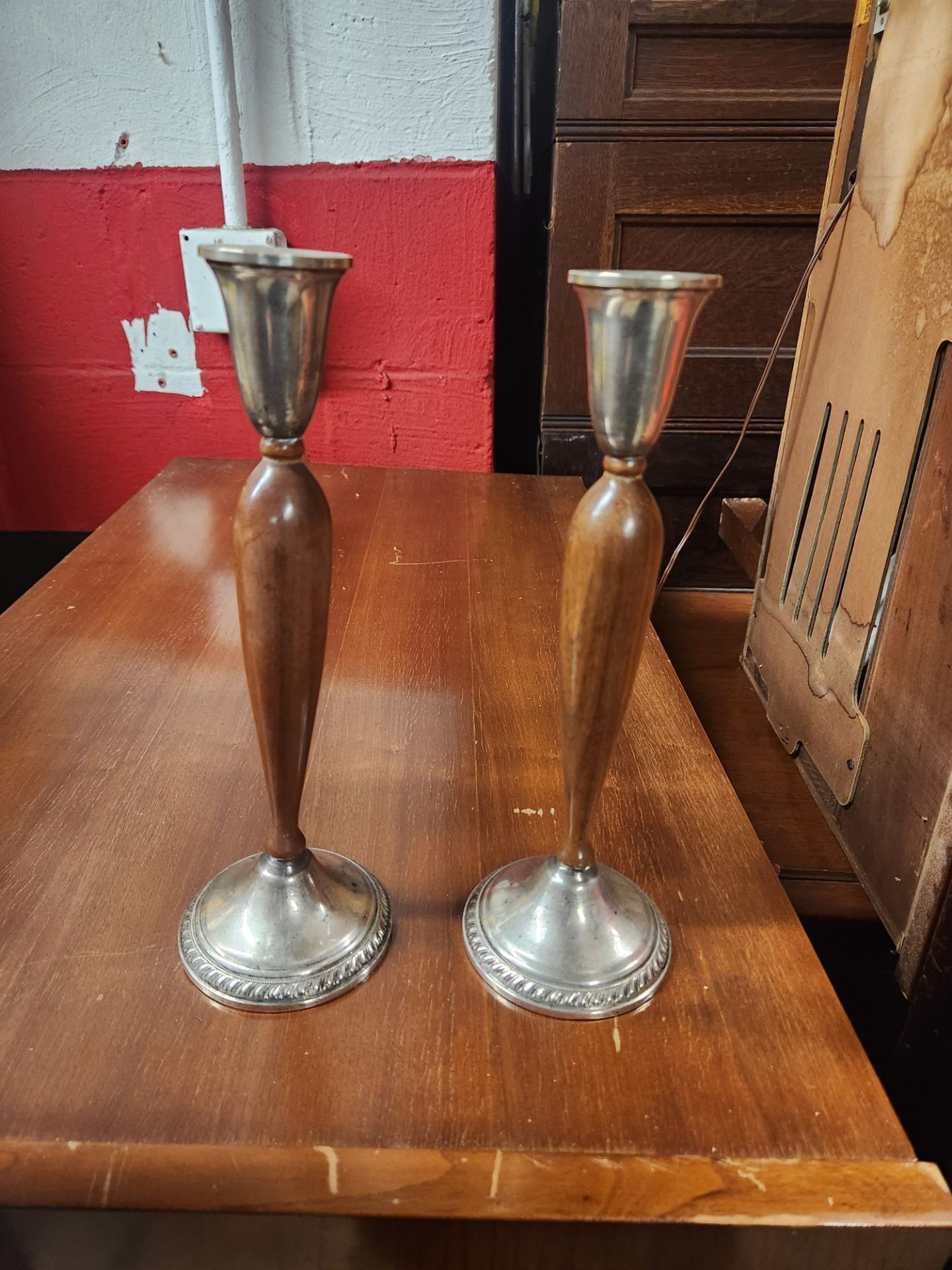 Sterling Silver Candle Sticks