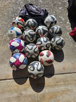 Adidas Soccer Balls & Bag