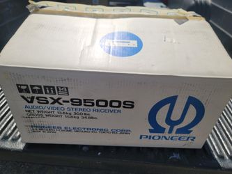 Vintage Pioneer VSX-9500S Receiver With Remote Control And Box. $300 Pickup In Oakdale 