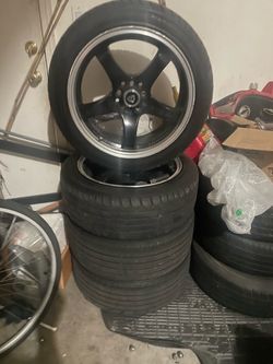 4 tires with rims