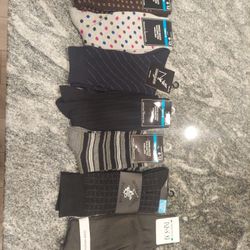 Men's Dress Socks (Fit Shoe Size 6-12) NEW