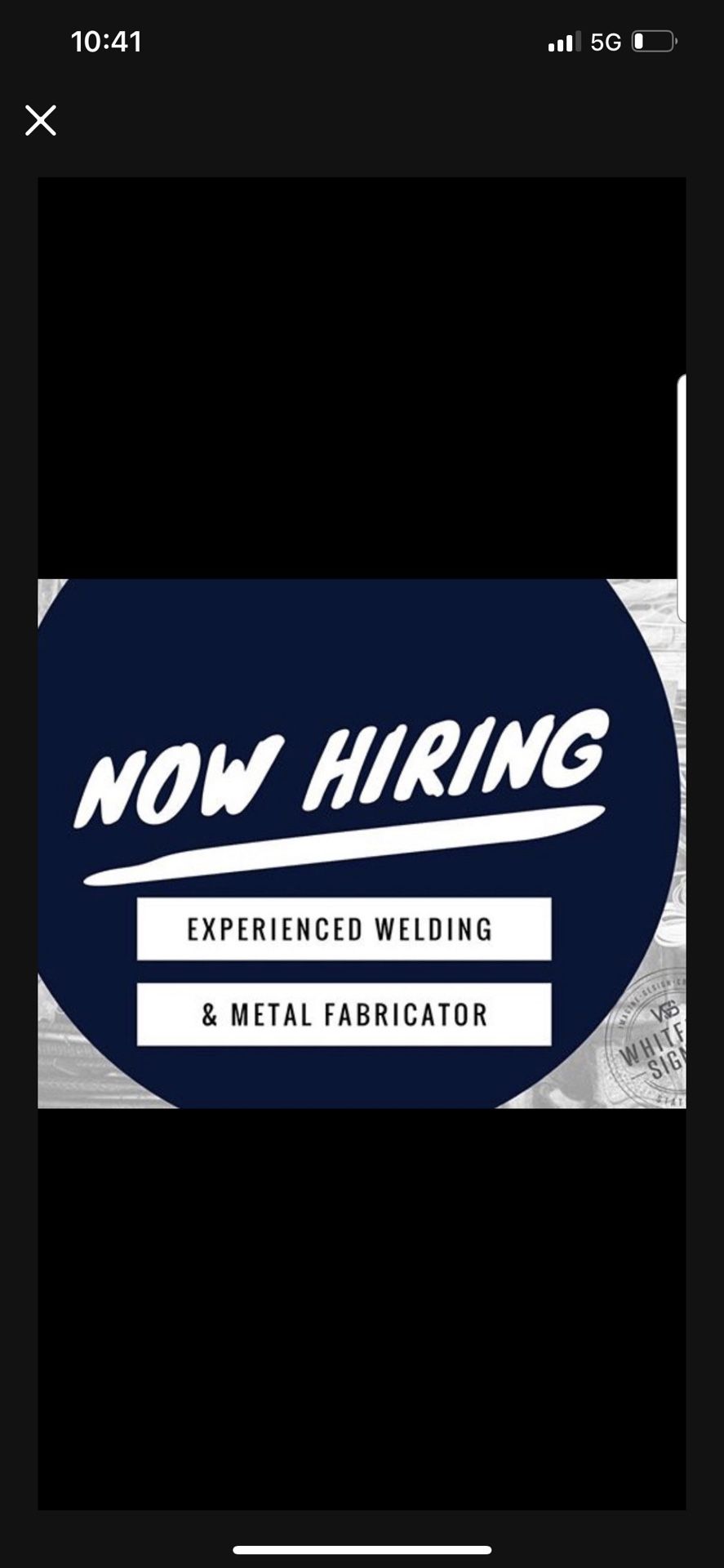 NEED WELDER
