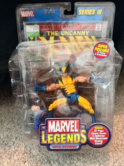🦸 Vintage Marvel Legends Wolverine — Series III (2002) — Unopened