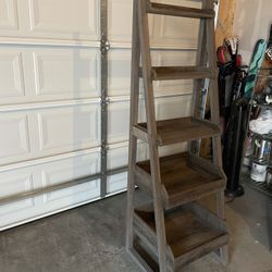 2 Grey/brown Bookshelves