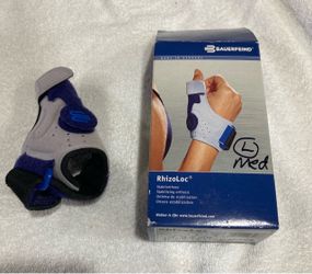 Left medium thumb spica brace