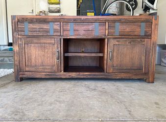 Rustic Wood TV Stand / Media Console