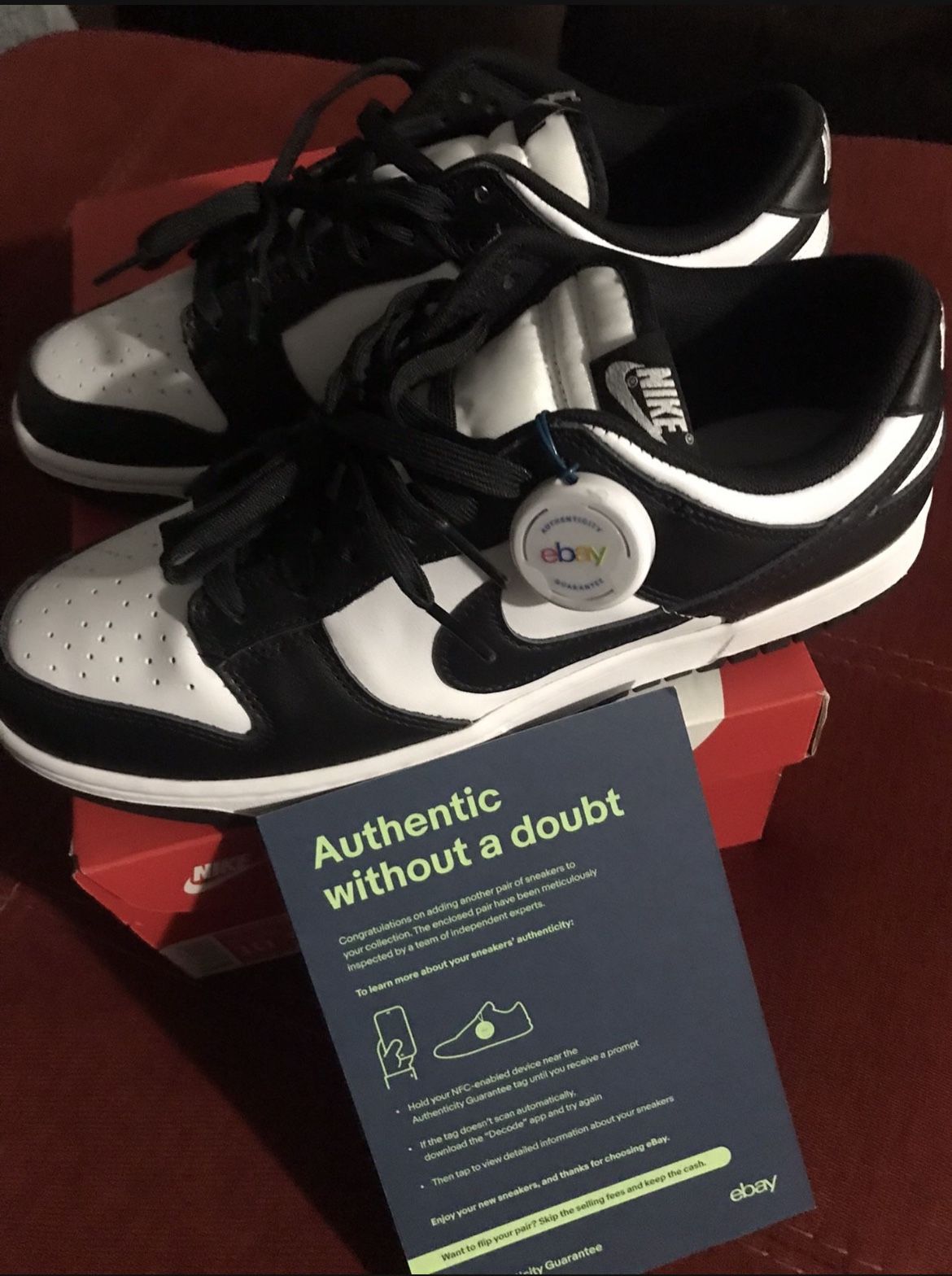 Nike Dunk Low Retro White Black
