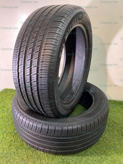 X23 245 50 20 102V Michelin Primacy Tour A/S —2 used tires 80% life