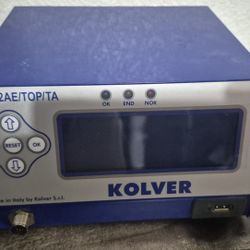 NEW KOLVER DIGITAL POWER SUPPLY TORQUE ELECTRIC SCREWDRIVER CTL EDU 2AE/TOP/TA