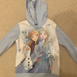 Girls Frozen Hoodie Size 10