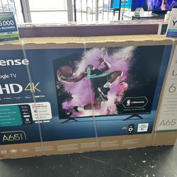 65”Hisense UHD 4K Smart Tv