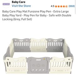 Baby Playpen Gate