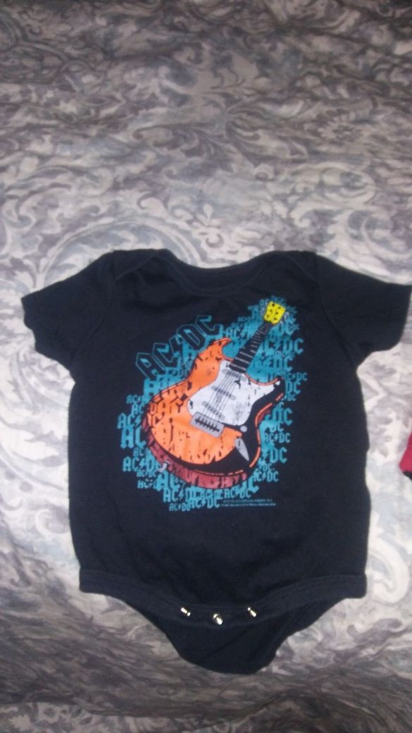 AC/DC Onesie Newborn