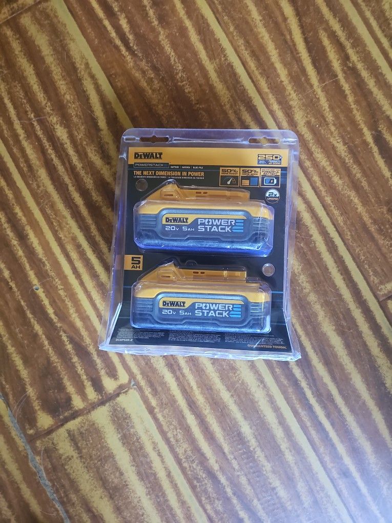 Dewalt 20v 5 AH Battery