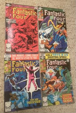 Lot of 4 Fantastic Four comics