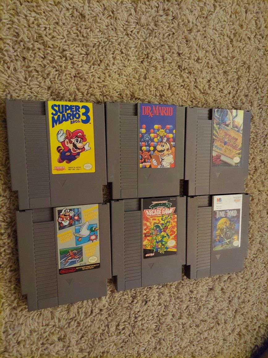 Nes games In great condition 