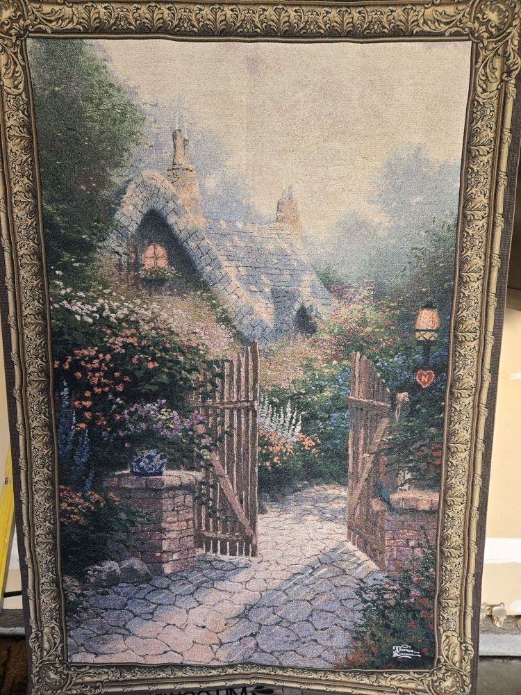 "Hidden Cottage II" by Thomas Kinkade. Kinkade