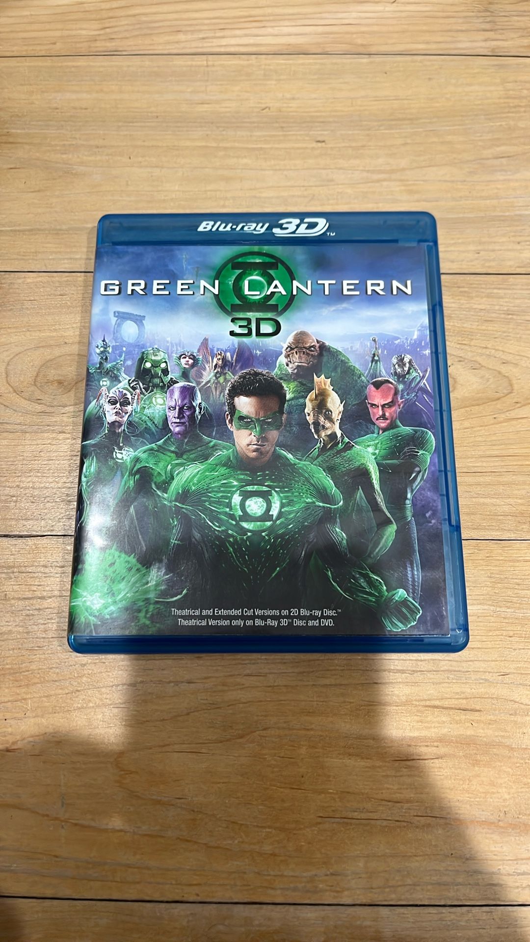 Green Lantern 3D Blu-ray+Blu-ray+DVD