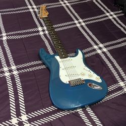 Light Blue Electric Guitar 