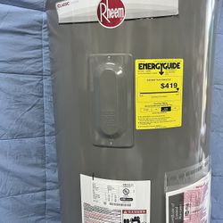 Rheem Water Heater Electric 50 Gallon