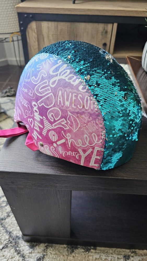 LittleMissMatched Magic Sequin Multi-Sport Youth Helmet