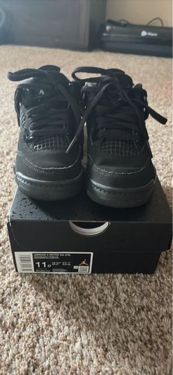 Jordan 4 Retro OG Black Cat PS Size 11C
