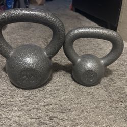 10&20 Pound Kettlebell 