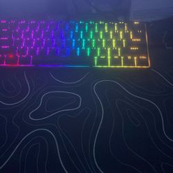 corsair gaming keyboard and Logitech mouse