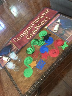 Graduation decorations 10 pieces