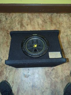 Kicker comp subwoofer
