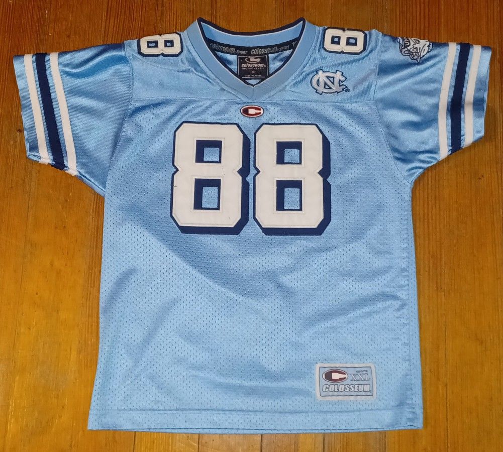 Women's Size Medium North Carolina Jersey Blue Stitched Colosseum Football