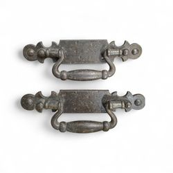 Metal Vintage Drawer Pull Handles, Set Of 2