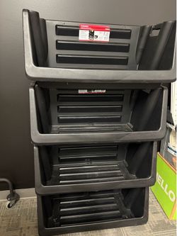 Husky Stackable Storage Bins
