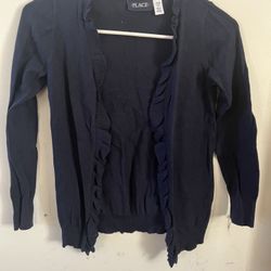 children place girl blue Cardigan 7/8