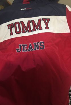 Tommy Jeans hoodie jacket (retro 90's) size L