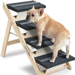 2-in-1 Dog Stairs & Ramp – NEW (Open Box, Never Used)