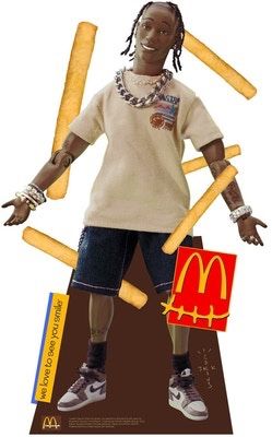 Travis Scott cut out